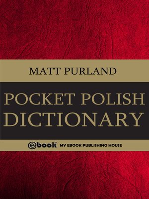 cover image of Pocket Polish Dictionary